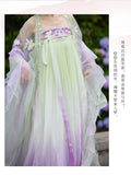 Embroidered Hanfu Dress | Big Sleeve Fairy Cosplay | Tang Dynasty Set