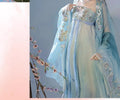 Tang Dynasty Hanfu Dress | High-Collar Gradient Heavywork Embroidery | Large Sleeve Fairy Set