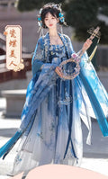 Olivegirl Hanfu Dress Embroidered Chest Length Immortal Qi Hezi Pleated Skirt Tang Style Hanfu Women's Summer Cosplay