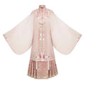 Pink Horse Face Skirt | Embroidered Hanfu Set | Ma Mian Skirt Spring Summer 2026
