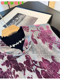 Elegant Vest Women's Clothes 2025 Autumn Feather Splicing Top Traditional Chinese Clothing Coats Jackets