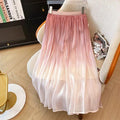 Olivegirl 2026 Chinese Style Buckle Top Gradient Pink Fairy Skirt Summer Immortal Style Improved Cheongsam Shirt Women's Top