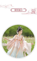 Olivegirl Hanfu Dress Women Chinese Ancient Traditional Hanfu Carnival Cosplay Costume Summer Hanfu Pink Purple Greren Dres