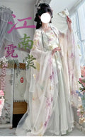 Olivegirl Hanfu Dress Original Tang Embroidery Hanfu Female Spring Fairy Air Drifting Cosplay Women's Clothes