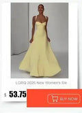 Olivegirl Women's Dress Banquet 2026 Retro V-neck Sleeveless Double Layer Tassel Dress Fashion Shining Nail Bead Party Gown