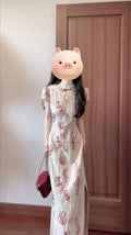 Olivegirl 2026 Summer Dress Chinese Retro Embroidered Cheongsams Improved Qipao Temperament One-piece Stunning Dress