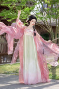 Olivegirl Hanfu Dress Embroidered Flowers High-end Elegant Women's Tang Daily Spring Summer Super Fairy Cosplay Women's Clothing