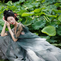Olivegirl Original Hanfu Dress High-end Embroidered Fairy Spring Summer Women's Clothing Cosplay Traditional Chinese Clothing