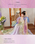 Olivegirl Exquisite Hanfu Dress Fairy Chest Length Green Dress Tang Embroidery Flower Women's Set Cosplay
