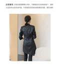 Black Qipao Dress Cheongsam Chi-pao Improves Women's Clothing Chinese Traditional Dress Embroidery Jacquard Spring and Autumn