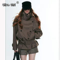 French Coat Vintage Elegant Slim Waist Mujer Chaqueta Premium All-match Jacket Minority Luxury Personalized New Outwears