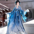 Olivegirl Hanfu Dress Embroidered Chest Length Immortal Qi Hezi Pleated Skirt Tang Style Hanfu Women's Summer Cosplay