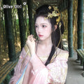 Yu Ji Hanfu Dress | High-End Intricate Embroidery | Ancient Chinese Fairy Cosplay Set