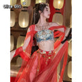 Dunhuang Feitian Hanfu Dress | Exotic Embroidery High-End Cosplay | Silk Road Fairy Set