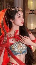 Dunhuang Feitian Hanfu Dress | Exotic Embroidery High-End Cosplay | Silk Road Fairy Set