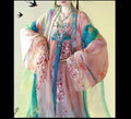 Olivegirl High-end Graduated Embroidered Tang Dynasty Style Hanfu Dress for Women Summer Fairy Costume Cosplay