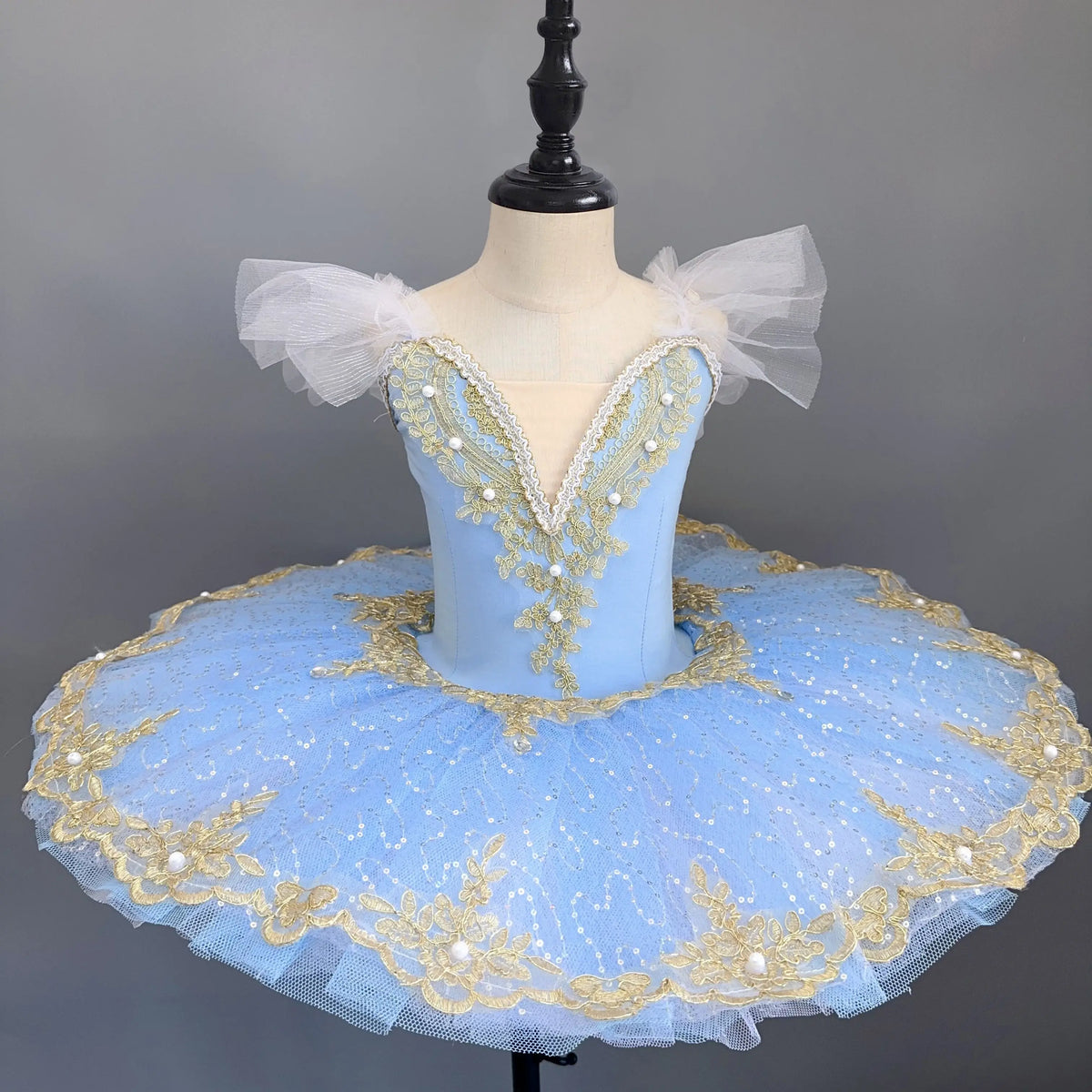 Olivegirl Girls Tutu Dance Costume Stage Outfit for Children Ballet Recital Clothing Ballet Skirt Kids Ballet Performance Dress