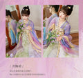 Olivegirl Exquisite Hanfu Dress Fairy Chest Length Green Dress Tang Embroidery Flower Women's Set Cosplay