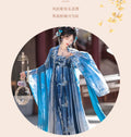 Olivegirl Hanfu Dress Embroidered Chest Length Immortal Qi Hezi Pleated Skirt Tang Style Hanfu Women's Summer Cosplay