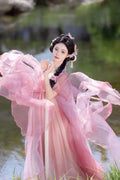 Olivegirl Hanfu Dress Embroidered Flowers High-end Elegant Women's Tang Daily Spring Summer Super Fairy Cosplay Women's Clothing