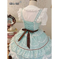 Summer Japanese Style Kawaii Lolita Dress Women Party Vintage Sweet Lace Bow Birthdays Cake Dresses Harajuku Y2k Bandage Dress