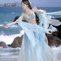 Olivegirl Original Exotic Embroidery Dance Costume Mermaid Princess Hanfu 2026 Goddess Summer Cosplay Costumes Sets Clothing