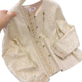 Olivegirl Luxury Coat Jacket Women's Coat High End Sequined Embroidered Lace 2026 Spring Autumn Women's Coats Clothes