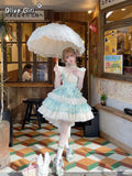 Sky Blue Lolita Dress Ballet Style Girl Birthday Date Party Cake Dress Bow Lolita Dress Lolita Girl Clothing