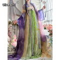 Olivegirl Hanfu Dress Tang Style Embroidery Flowered Fairy Goddess Cosplay Daily Spring Summer Travel Live Party Birthday