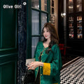 Jacquard Short Jacket Coat Women's Top 2026 Spring and Autumn Vintage Chinese Style Buttoned Cardigan Top Blouse