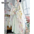 Olivegirl Hanfu Dress Original Tang Embroidery Hanfu Female Spring Fairy Air Drifting Cosplay Women's Clothes
