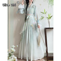 Olivegirl Original Hanfu Dress High-end Female Fairy Film TV Fairy Elegant Embroidery Daily Spring and Autumn Outfit Cosplay