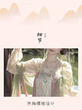 Hanfu Dress Original Tang Dynasty Floor-Length Embroiderd Daily Cheongsam Full Set Printed Chinese Embroidered Skirt