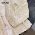 Olivegirl Luxury Coat Jacket Women's Coat High End Sequined Embroidered Lace 2026 Spring Autumn Women's Coats Clothes