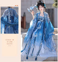 Olivegirl Hanfu Dress Embroidered Chest Length Immortal Qi Hezi Pleated Skirt Tang Style Hanfu Women's Summer Cosplay