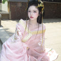 Yu Ji Hanfu Dress | High-End Intricate Embroidery | Ancient Chinese Fairy Cosplay Set