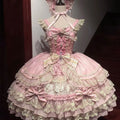 Girls Birthday Lolita Dress 2026 Spring Summer Women's Tube Top Bowknot Slim Pettiskirt Short Mini Party Dress Cosplay Costumes