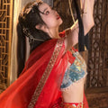 Olivegirl Women's Hanfu Set Summer Western Style High-end Cosplay Sexy Exotic Embroidery Hanfu Dress Dunhuang Feitian Improved