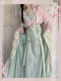 Olivegirl Original Hanfu Dress Women's Clothing Embroidered Flower High End Ancient Chinese Traditional Spring Summer Cosplay