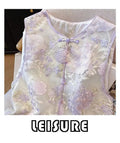 Chinese Style Vest Thin Sleeveless Top Heavy Industry Embroidery Summer New Stacked Wear Women's Summer Clothing