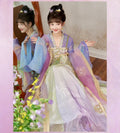 Olivegirl Exquisite Hanfu Dress Fairy Chest Length Green Dress Tang Embroidery Flower Women's Set Cosplay