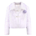 Olivegirl High End Purple Fur Plush Jacket Winter Women's Coat Lovely Super Warm Elegant Temperament INS Party New Year Live
