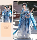 Olivegirl Hanfu Dress Embroidered Chest Length Immortal Qi Hezi Pleated Skirt Tang Style Hanfu Women's Summer Cosplay