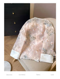 Exquisite Elegant Shirt Embroidered Tassel Buckle Women's Clothing 2025 Summer High-end Temperament Thin Cardigan Top Jacket