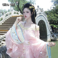 Yu Ji Hanfu Dress | High-End Intricate Embroidery | Ancient Chinese Fairy Cosplay Set