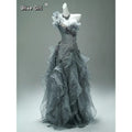 Olivegirl High End Dress 2026 New Lace One Shoulder Elegant Dress Fish Tail Wrapped Buttocks Art Examination Birthday Dress