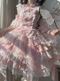 New Girls Birthday Lolita Dress 2026 Spring Summer Women's Tube Top Satin Bowknot Slim Pettiskirt Short Mini Party Dress