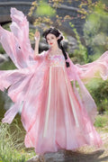 Olivegirl Hanfu Dress Embroidered Flowers High-end Elegant Women's Tang Daily Spring Summer Super Fairy Cosplay Women's Clothing