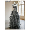 Olivegirl High End Dress 2026 New Lace One Shoulder Elegant Dress Fish Tail Wrapped Buttocks Art Examination Birthday Dress