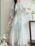 Olivegirl Original Hanfu Dress High-end Female Fairy Film TV Fairy Elegant Embroidery Daily Spring and Autumn Outfit Cosplay
